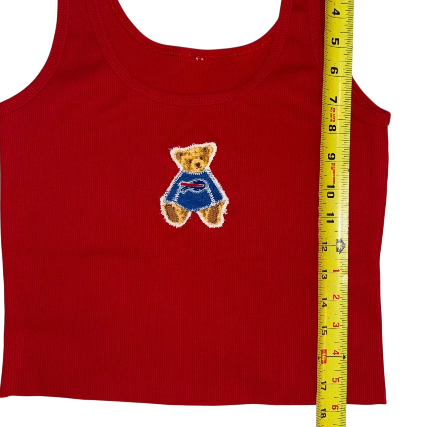 Buffalo Bills Upcycled Bear Tank (M/L)