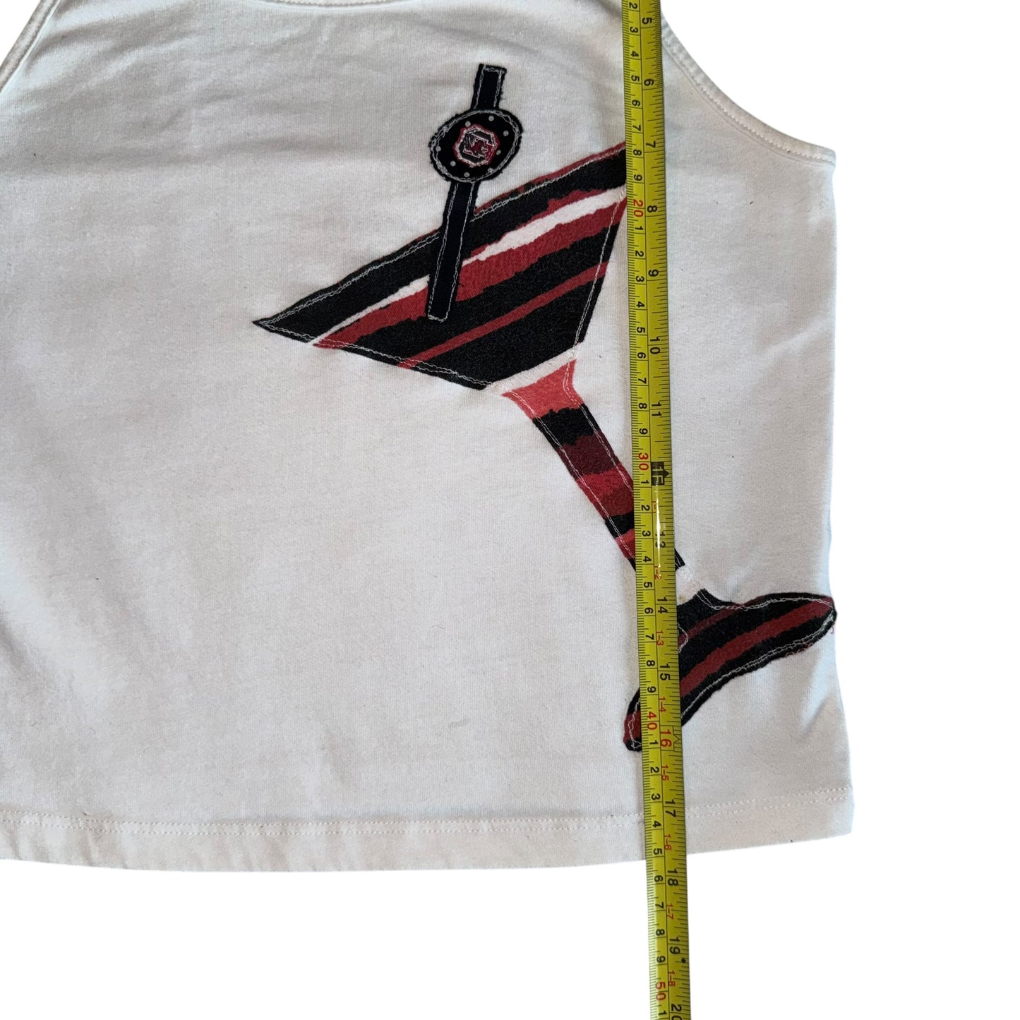 USC South Carolina Upcycled Martini Tank (S/M)
