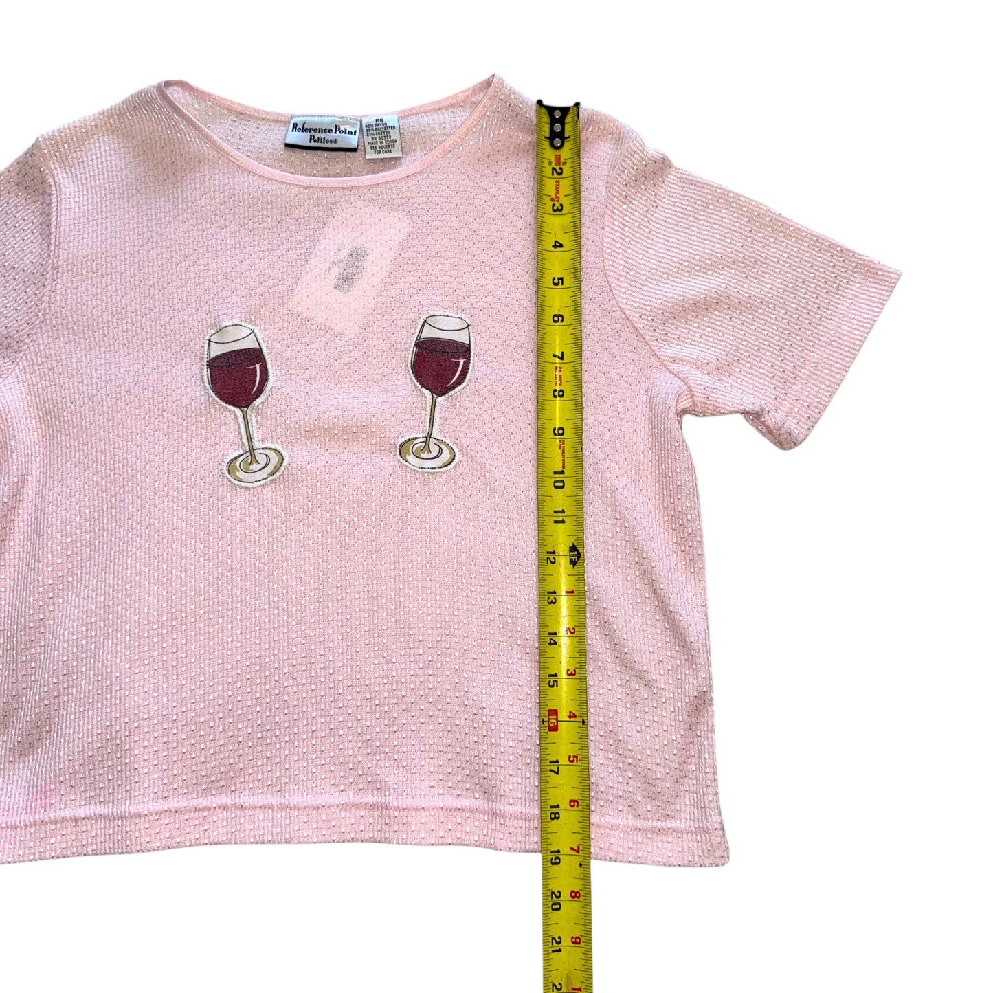 Just a Girl - Double Wine Tee (S)