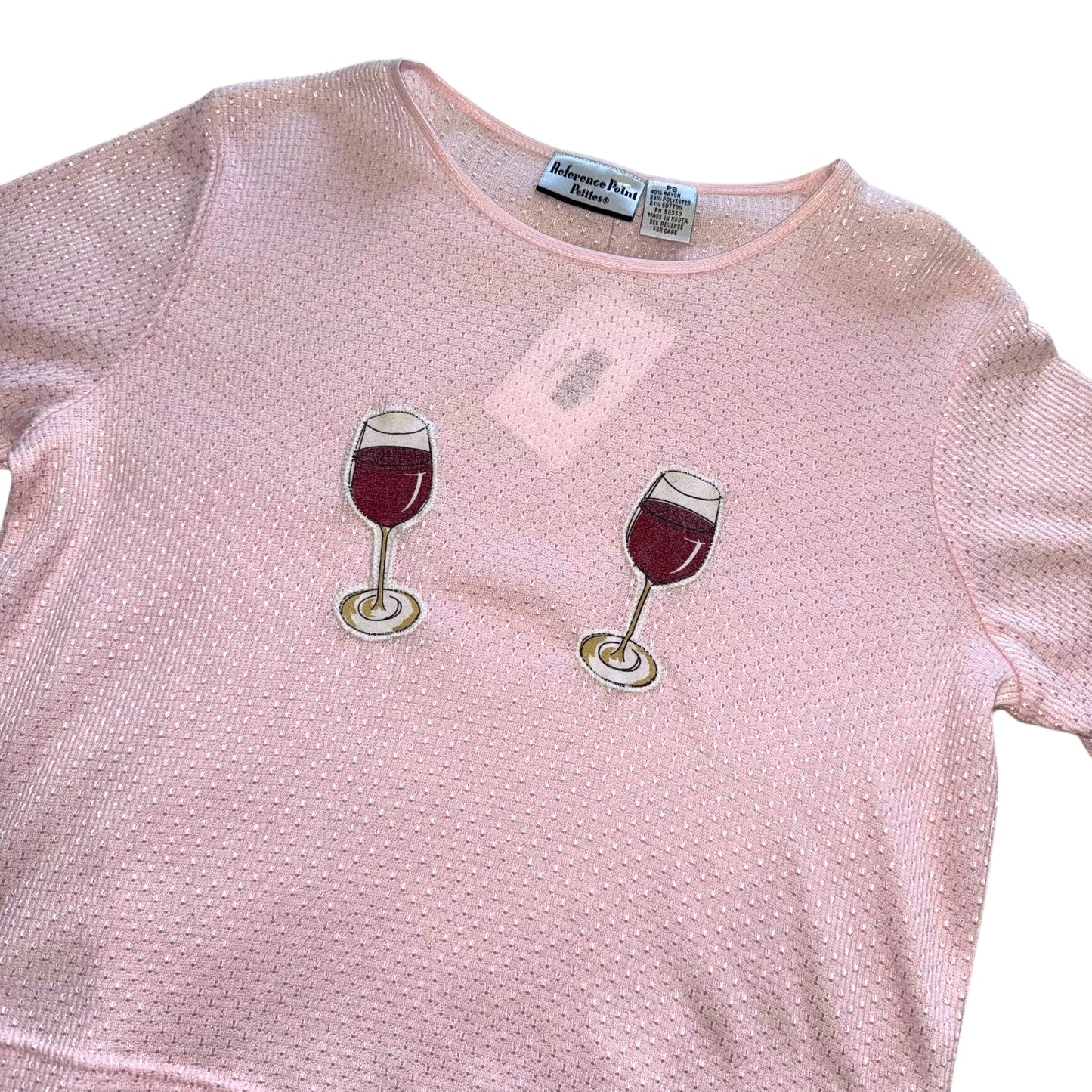 Just a Girl - Double Wine Tee (S)