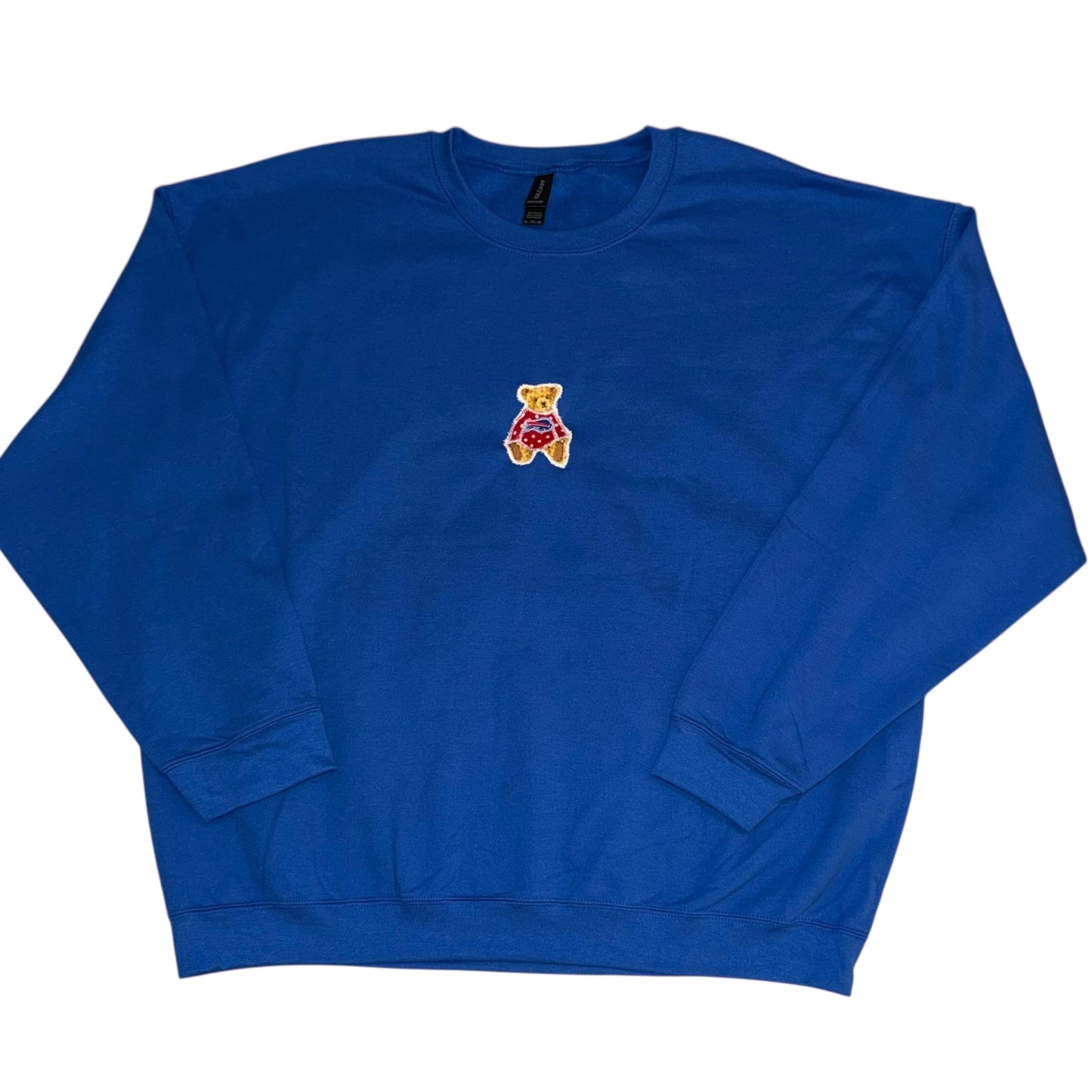 Buffalo Bills Upcycled Bear Polka Dot (2XL)