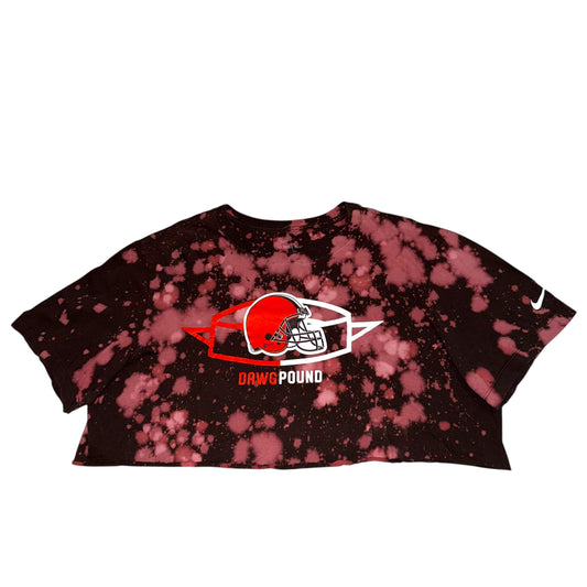 Cleveland Browns Bleached Crop (XL)