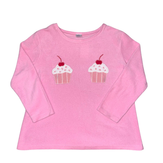 Just a Girl - Double Cupcake Fleece (XL)