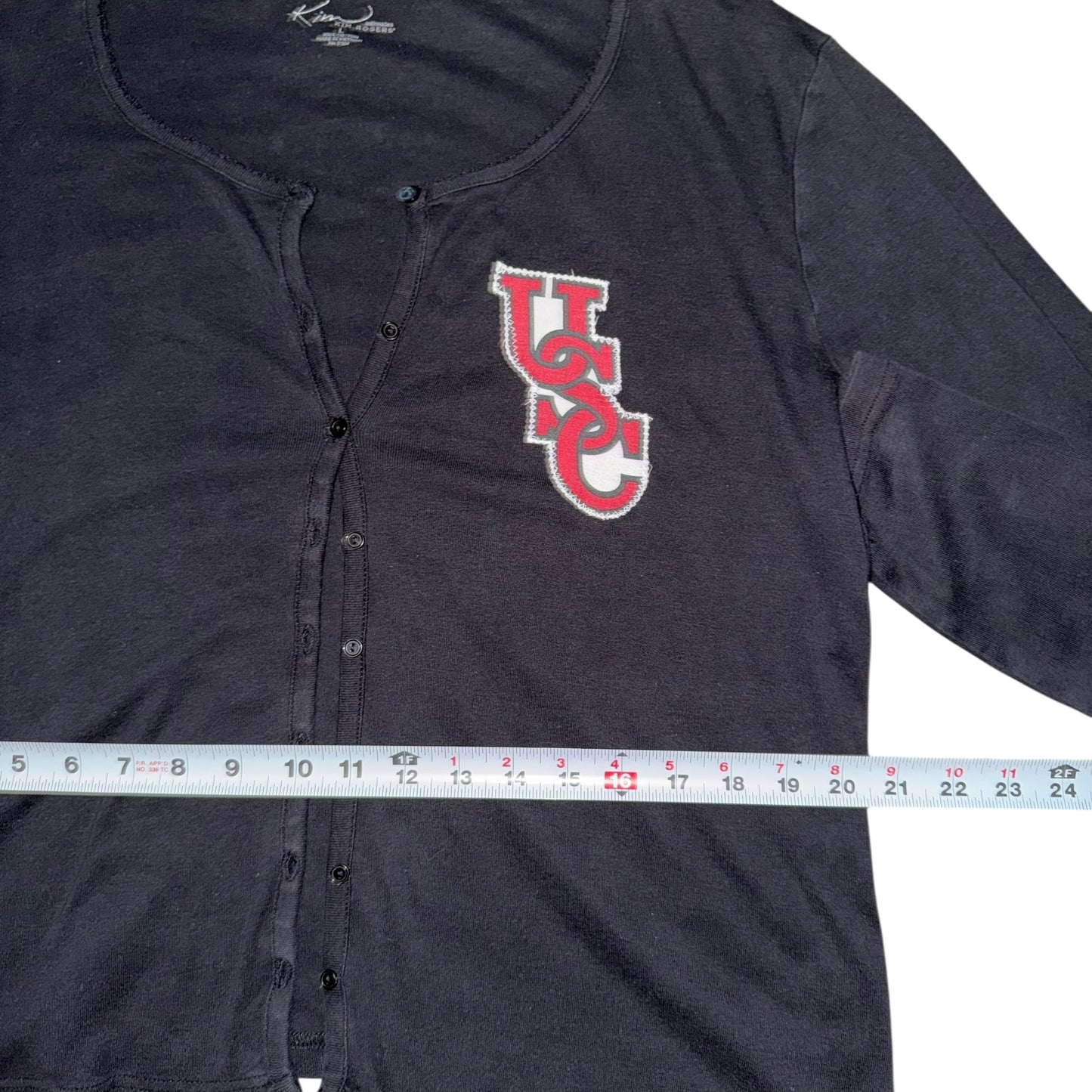 USC South Carolina Upcycled Button Sweater (L)