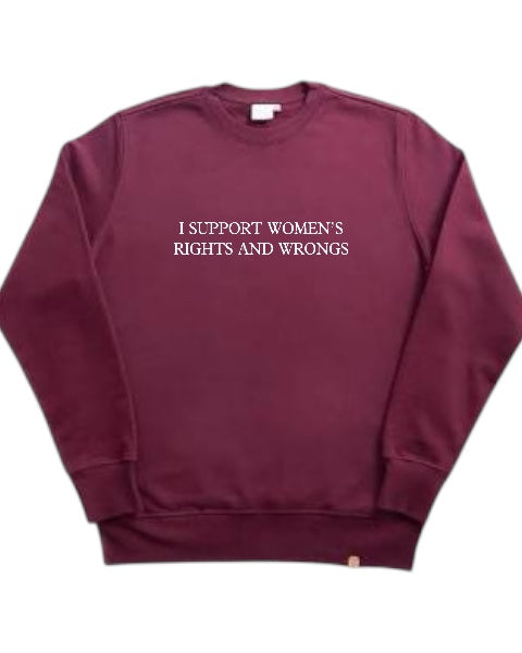 T-SHIRT BAR - Women’s Rights Crew Neck Sweatshirt