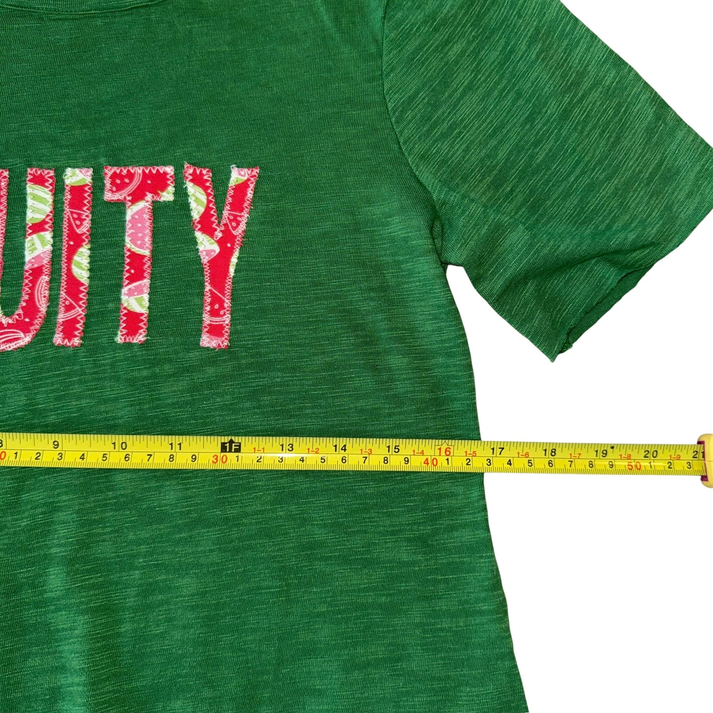 PRIDE- Fruity Watermelons Green Top (S)