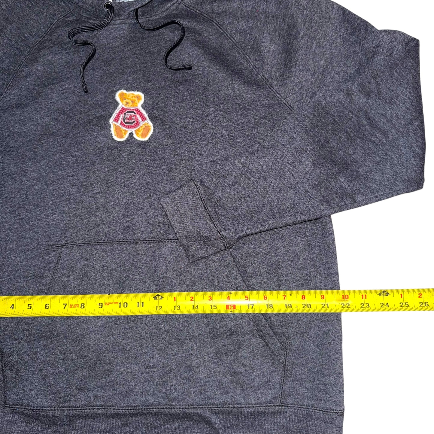 USC South Carolina Reworked Bear Grey Hoodie (L)