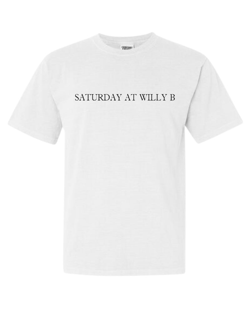 T-SHIRT BAR - Willy B All Caps Custom Tee