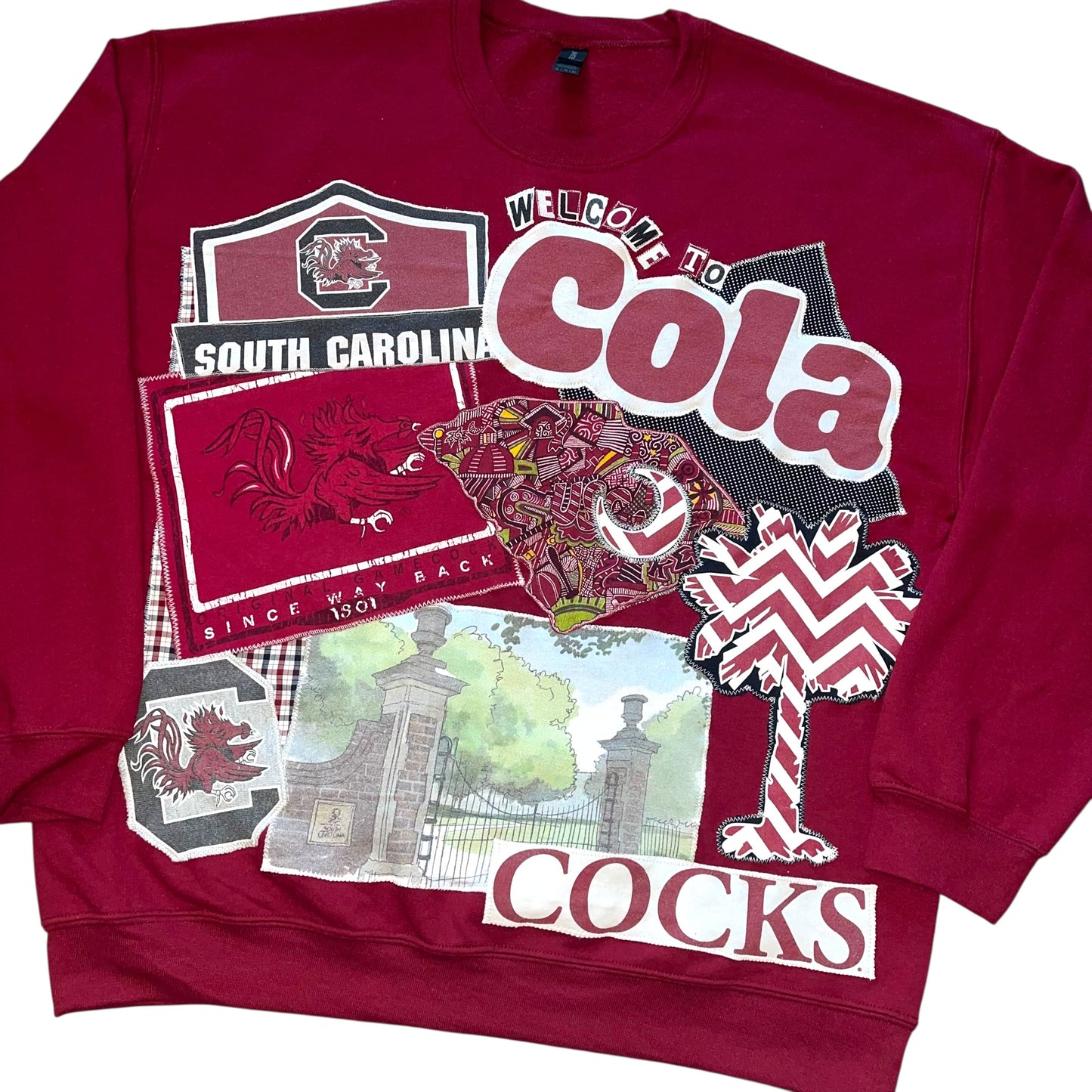 USC South Carolina Upcycled Welcome To Cola Post Card (XL)