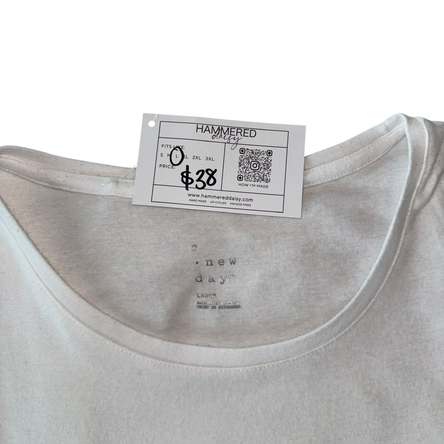PRIDE- Fruity Small Watermelons White Tank (L)