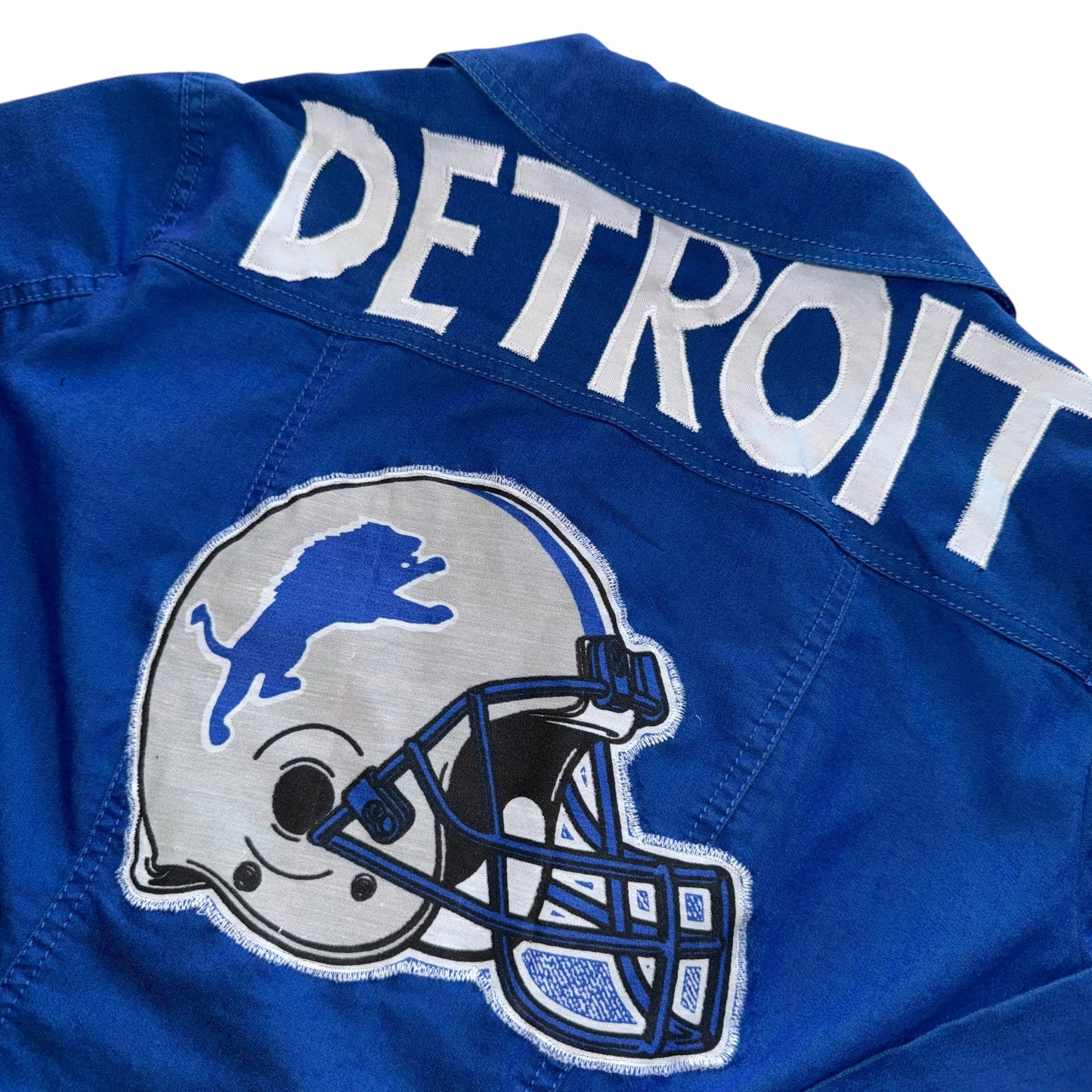 Detroit Lions Upcycled Jacket (L)