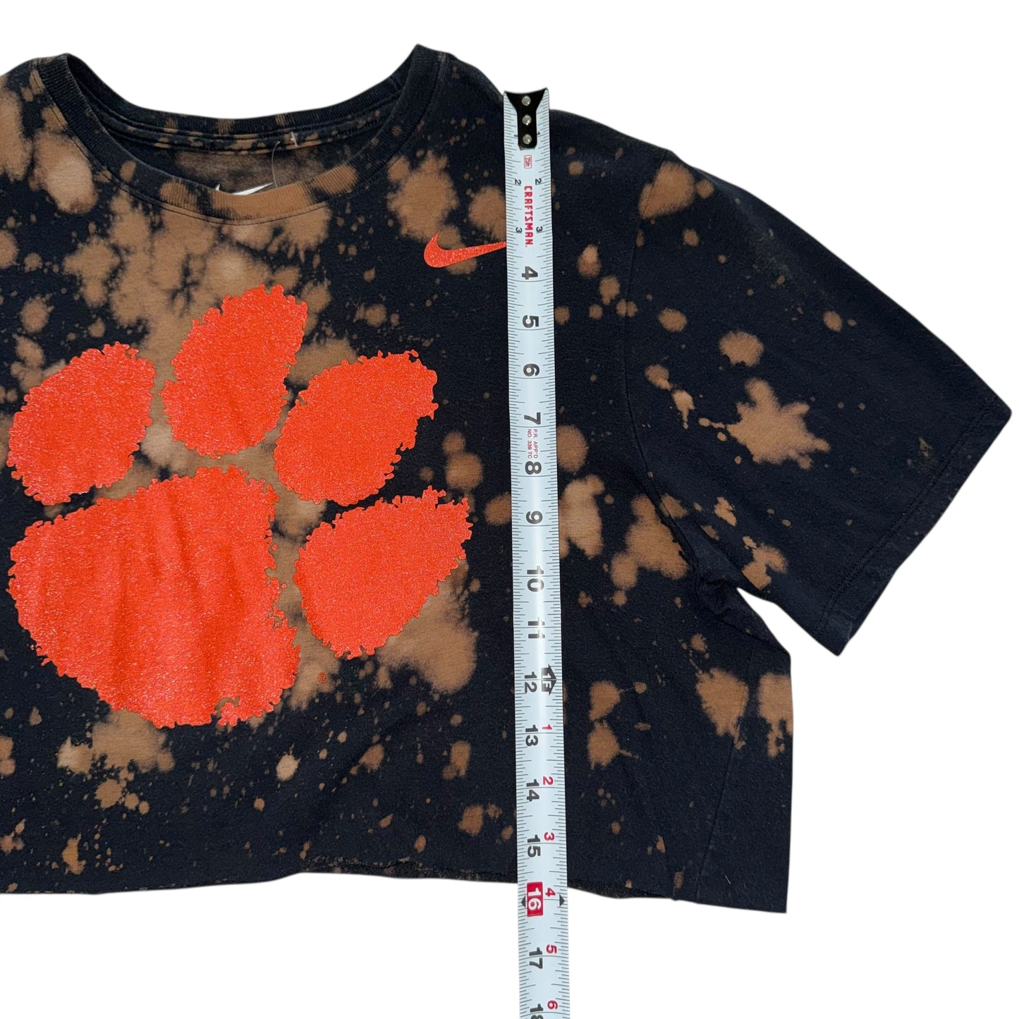 Clemson Reworked Bleach Crop (L)