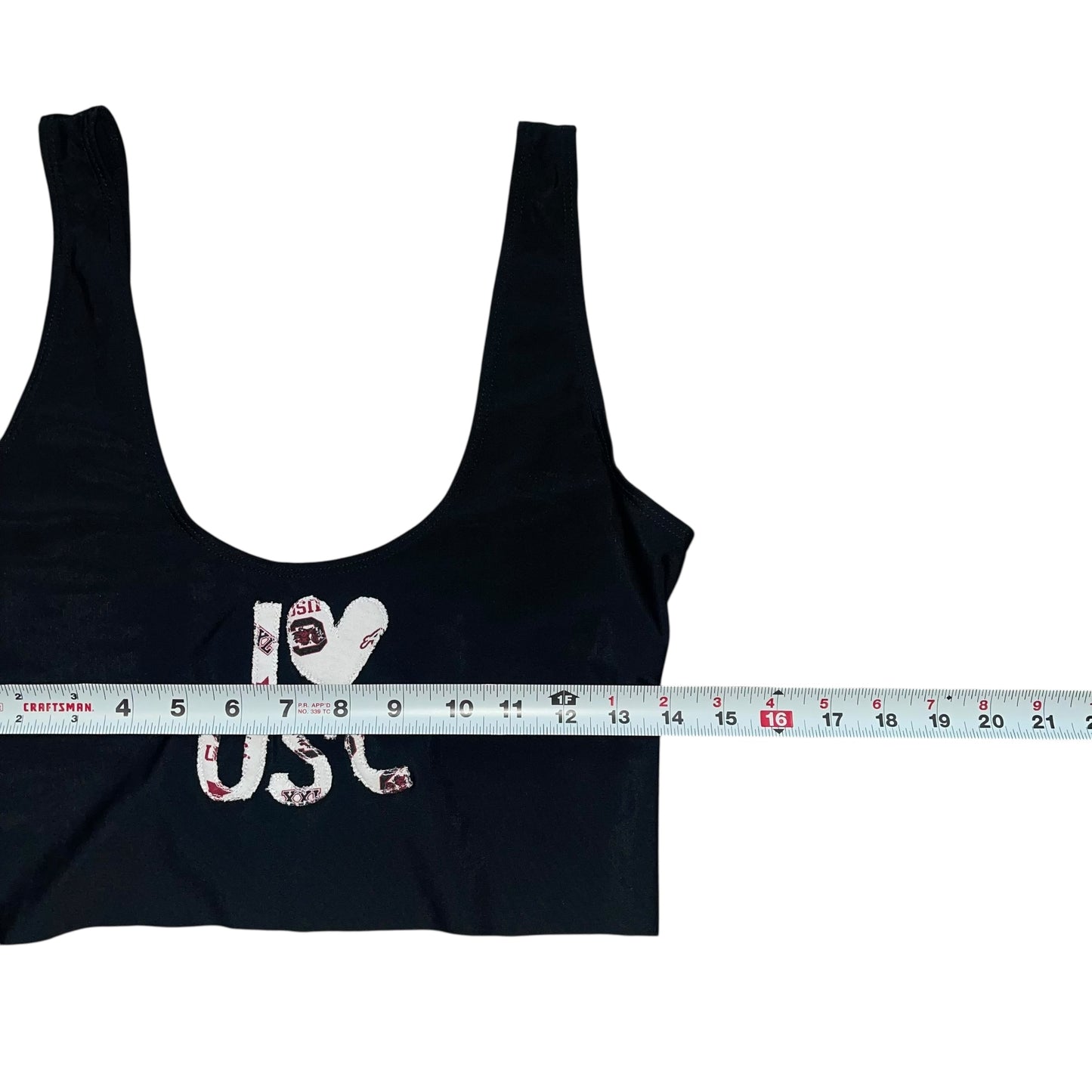 USC South Carolina Upcycled I Heart Dottie (L)
