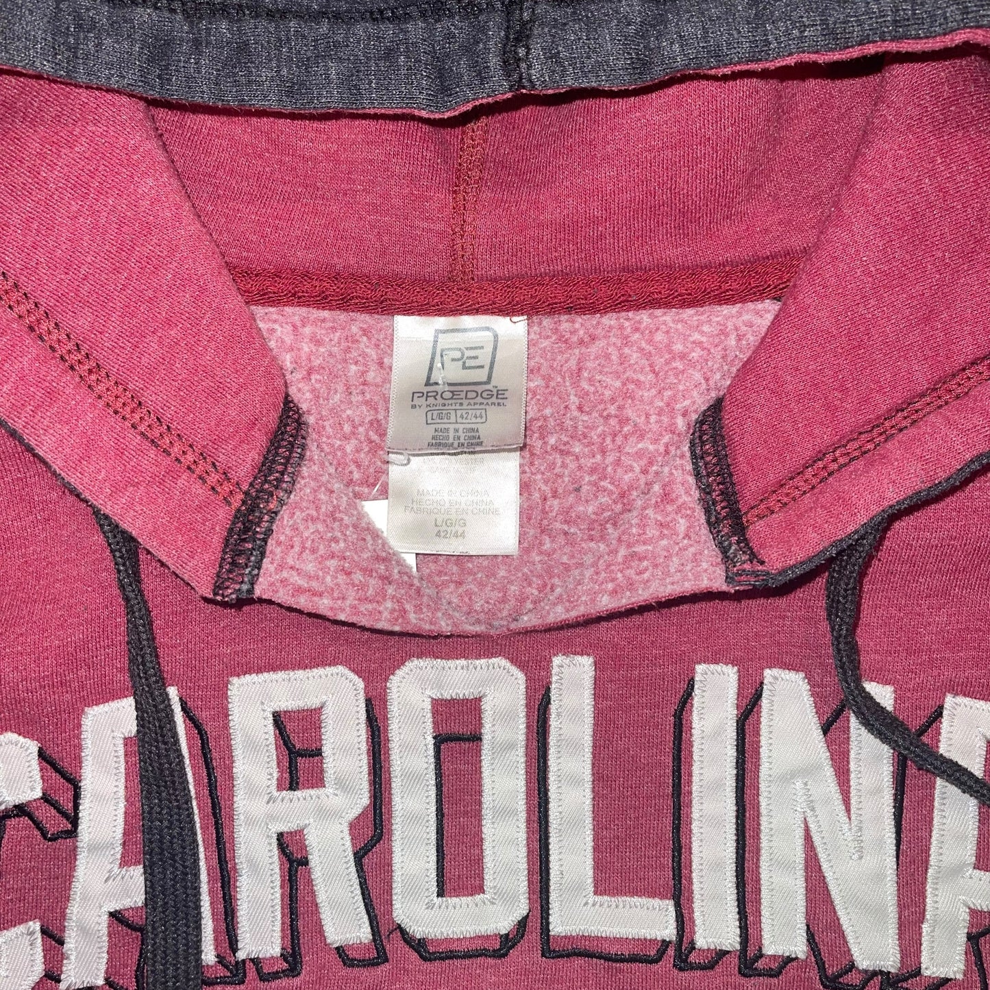 USC South Carolina Colorblock Crop (L)