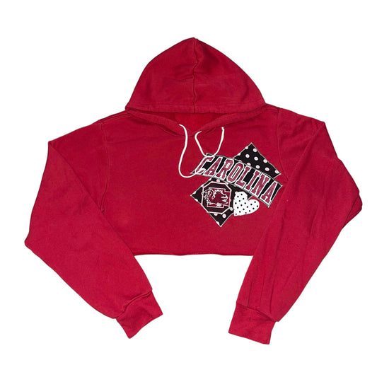 USC South Carolina Upcycled Dottie Crop (L)