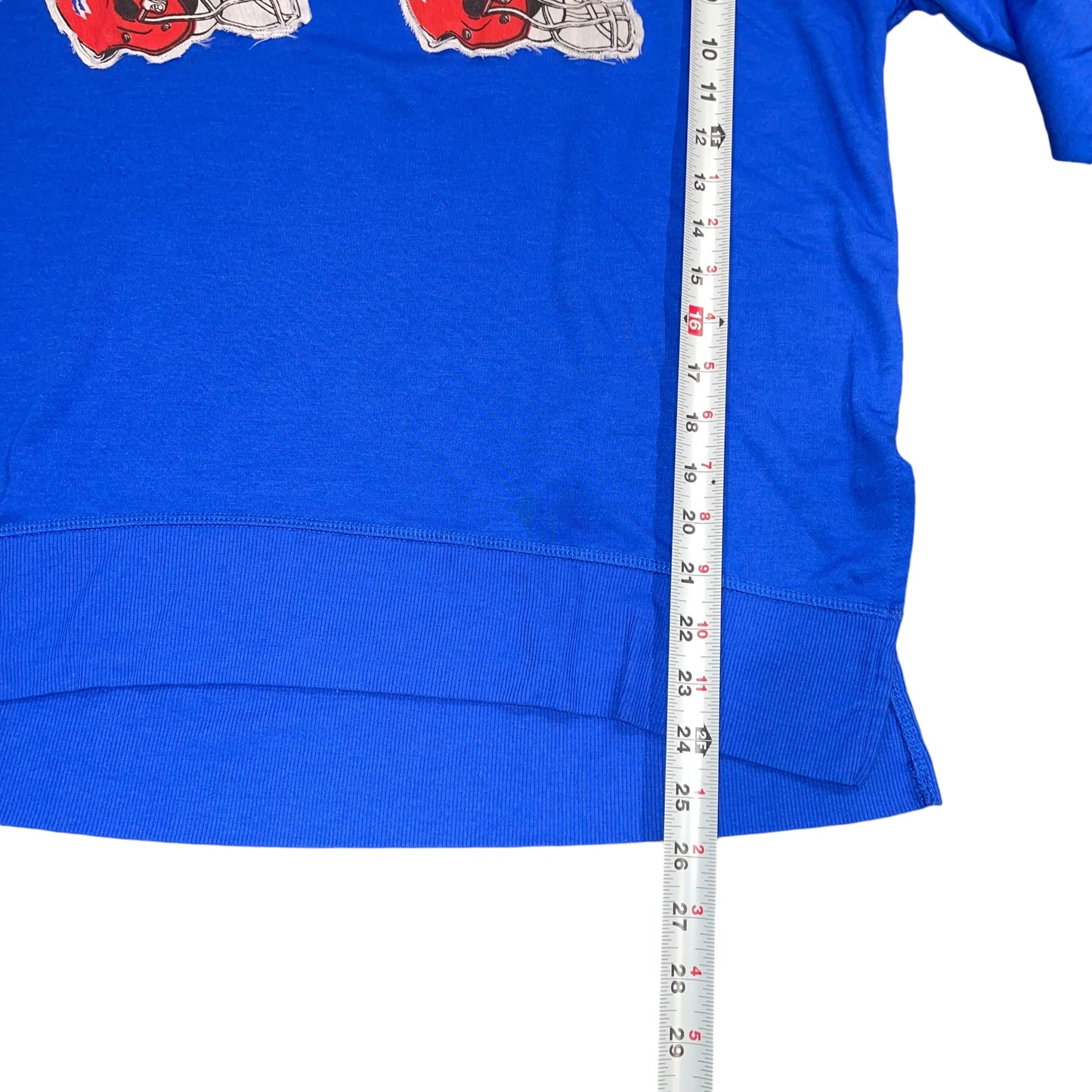 Buffalo Bills Patchwork Lightweight Sweatshirt (XL)