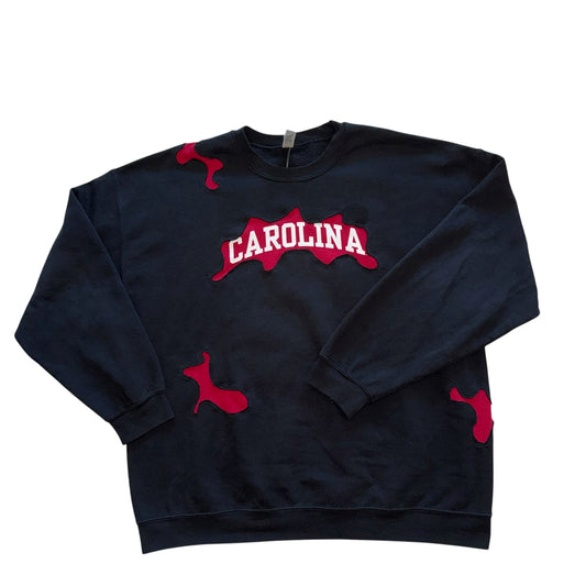 USC South Carolina Reworked Splatter Sweatshirt (2XL)