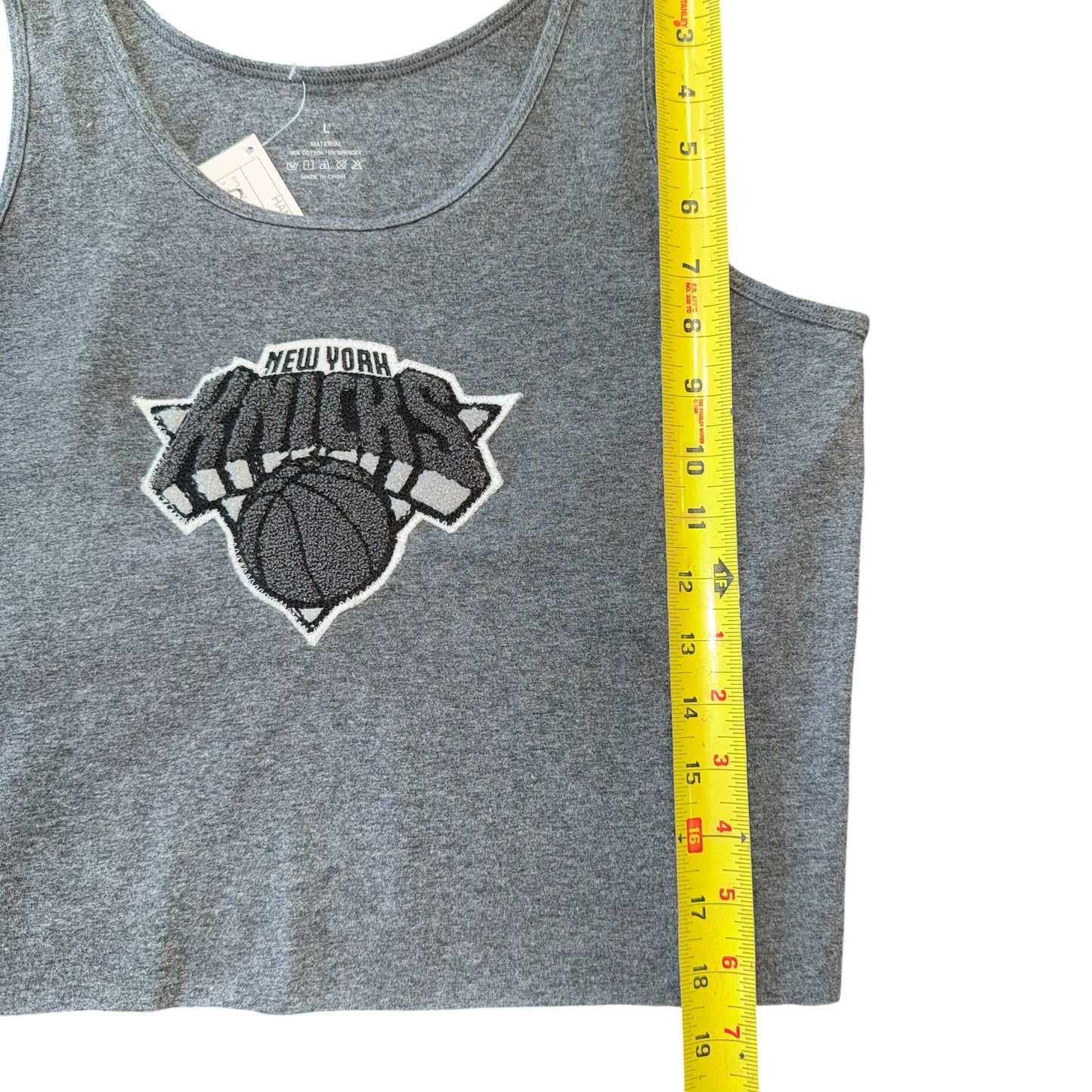 New York Knicks Reworked Patch Tank (L)
