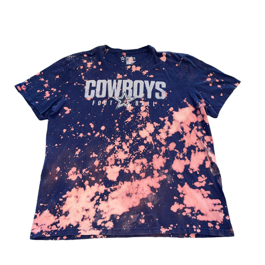 Dallas Cowboys Bleach Tee (XL)