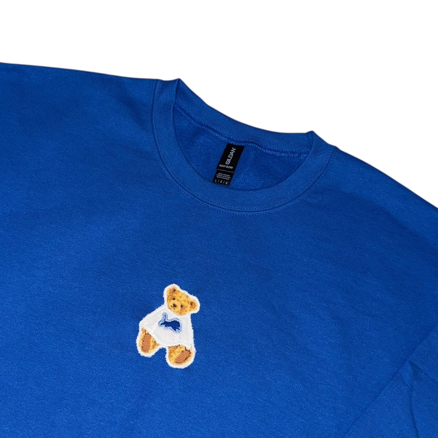 Detroit Lions Upcycled Bear (L)