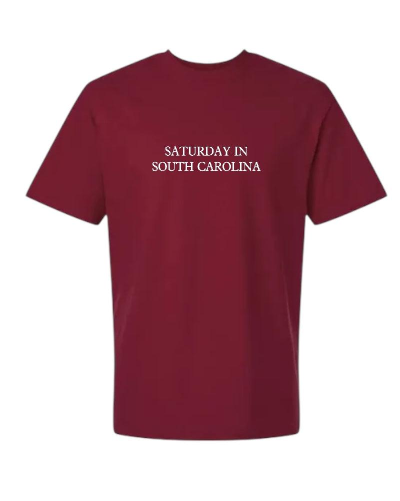 T-SHIRT BAR - Saturday in SC Custom Tee