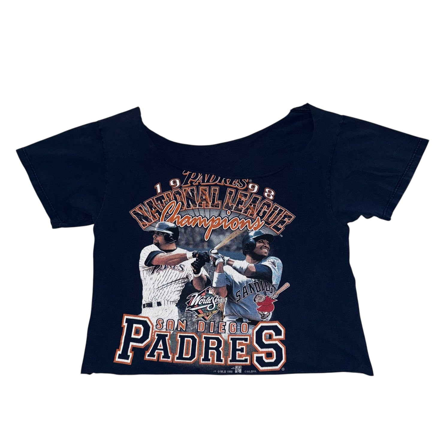San Diego Padres 1998 Off The Shoulder Tee (M/L)