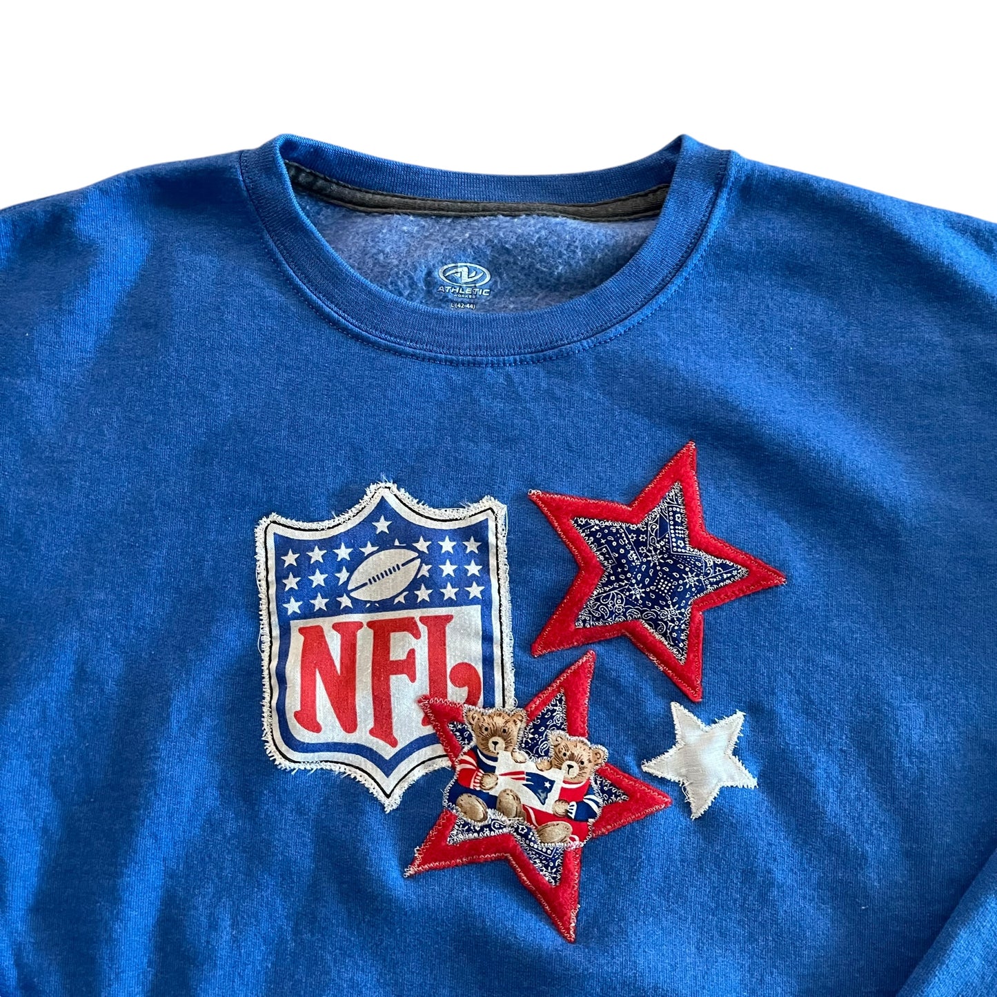 NFL BEAR PATRIOTS Patchwork (L)