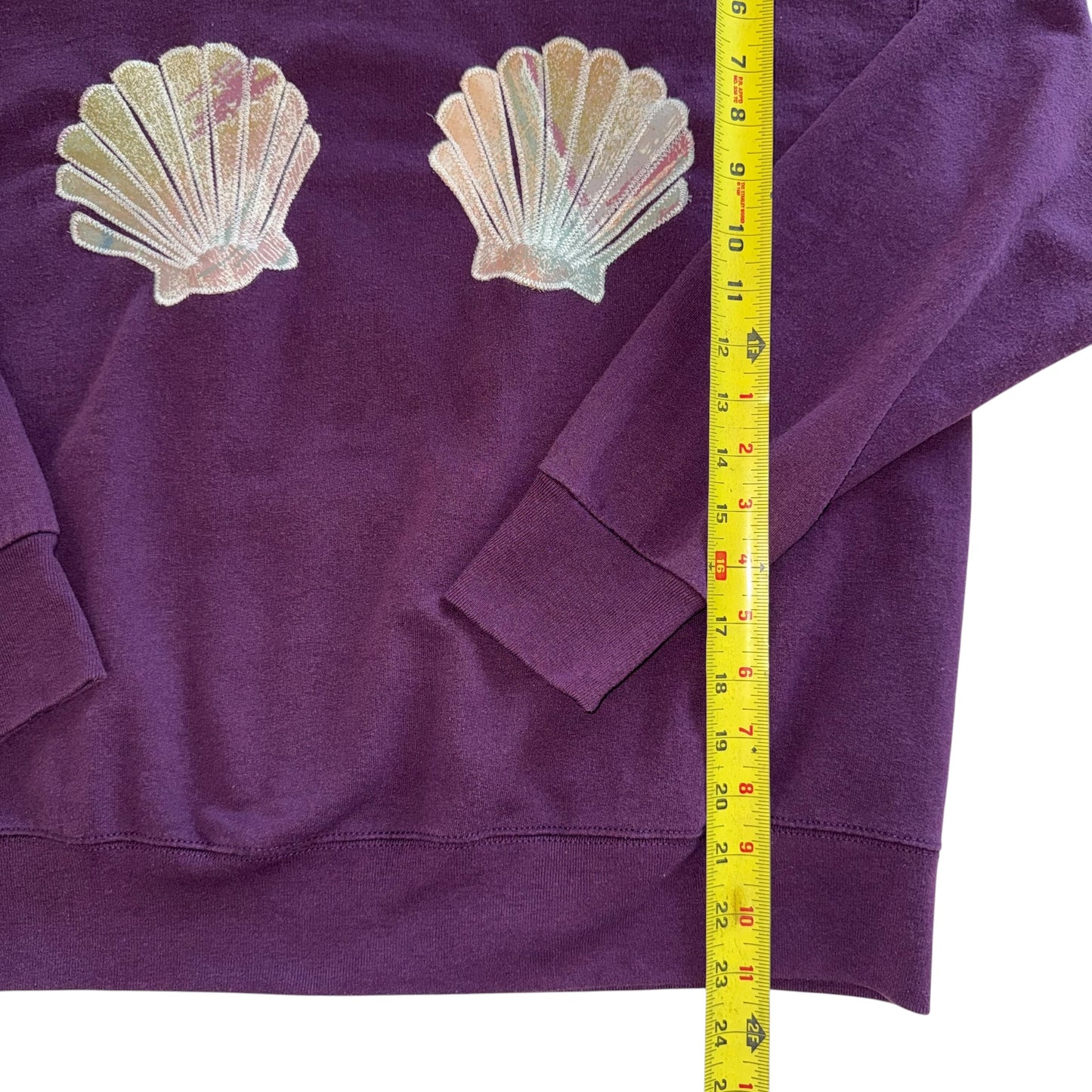 Earthbound - Double Sea Shell Purple Pullover (L)