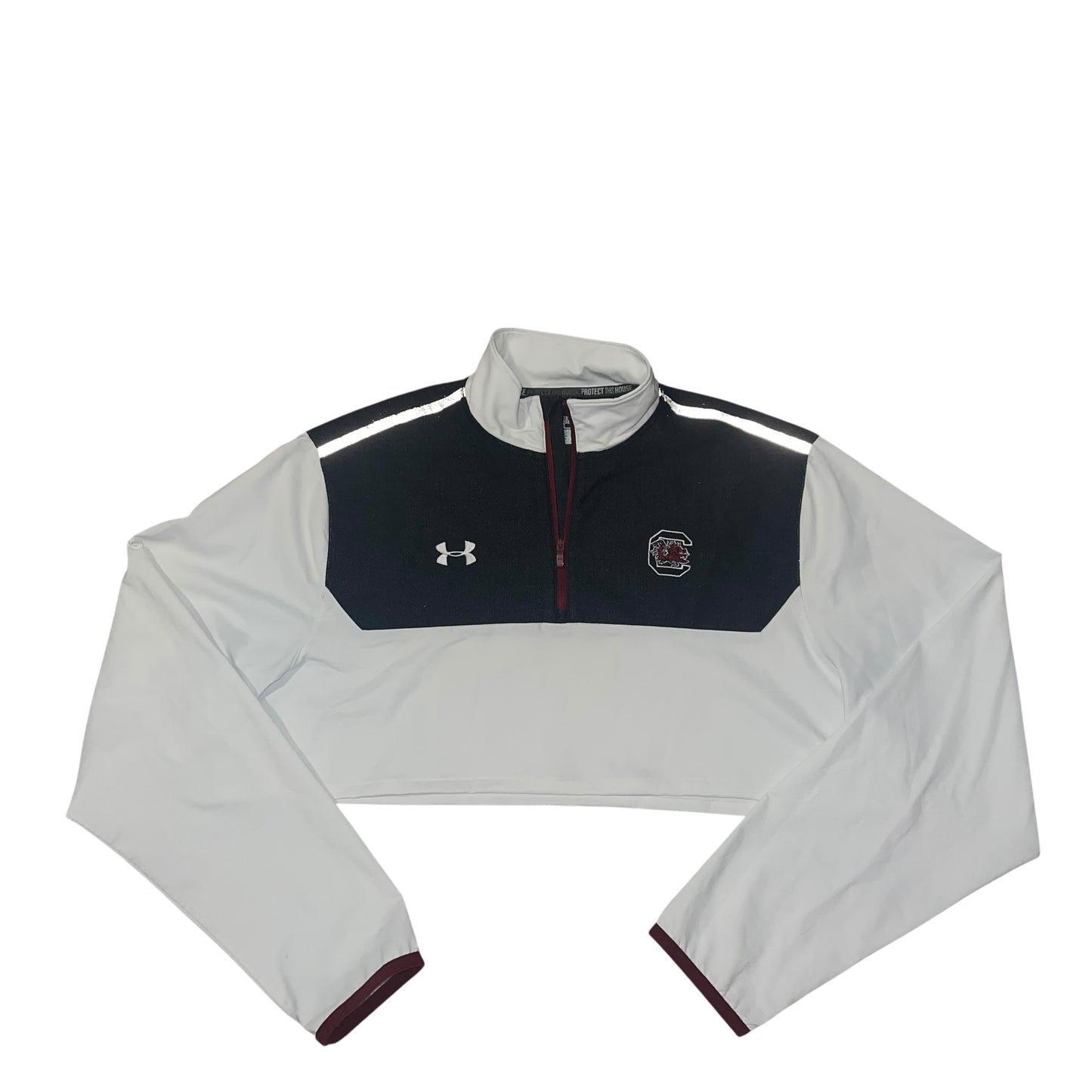 USC South Carolina Upcycled Cropped Quarter Zip (XL)