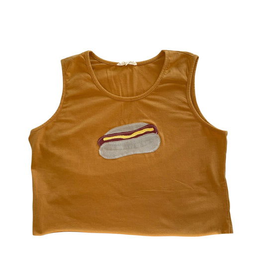 For The Girls, USA - Yellow Hot Dog Tank (M/L)