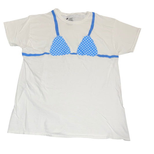 Earthbound - Bikini Patchwork Polka Dot & Blue (XL)