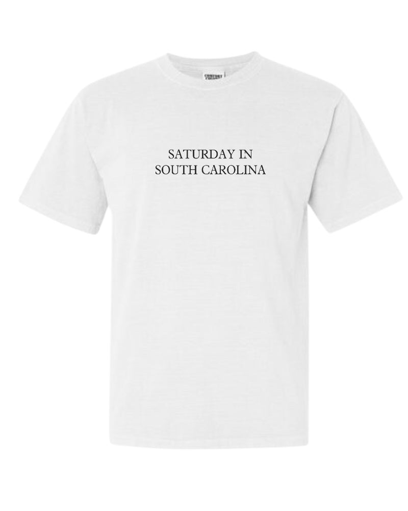 T-SHIRT BAR - Saturday in SC Custom Tee