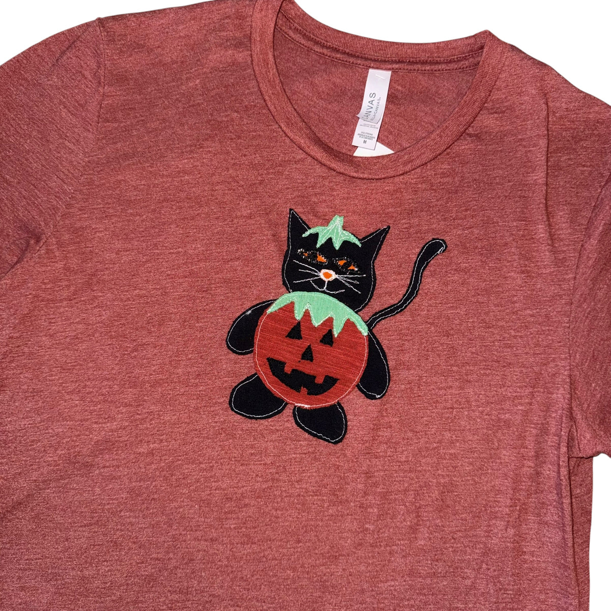 Spooky - Pumpkin Cat Tee (M)