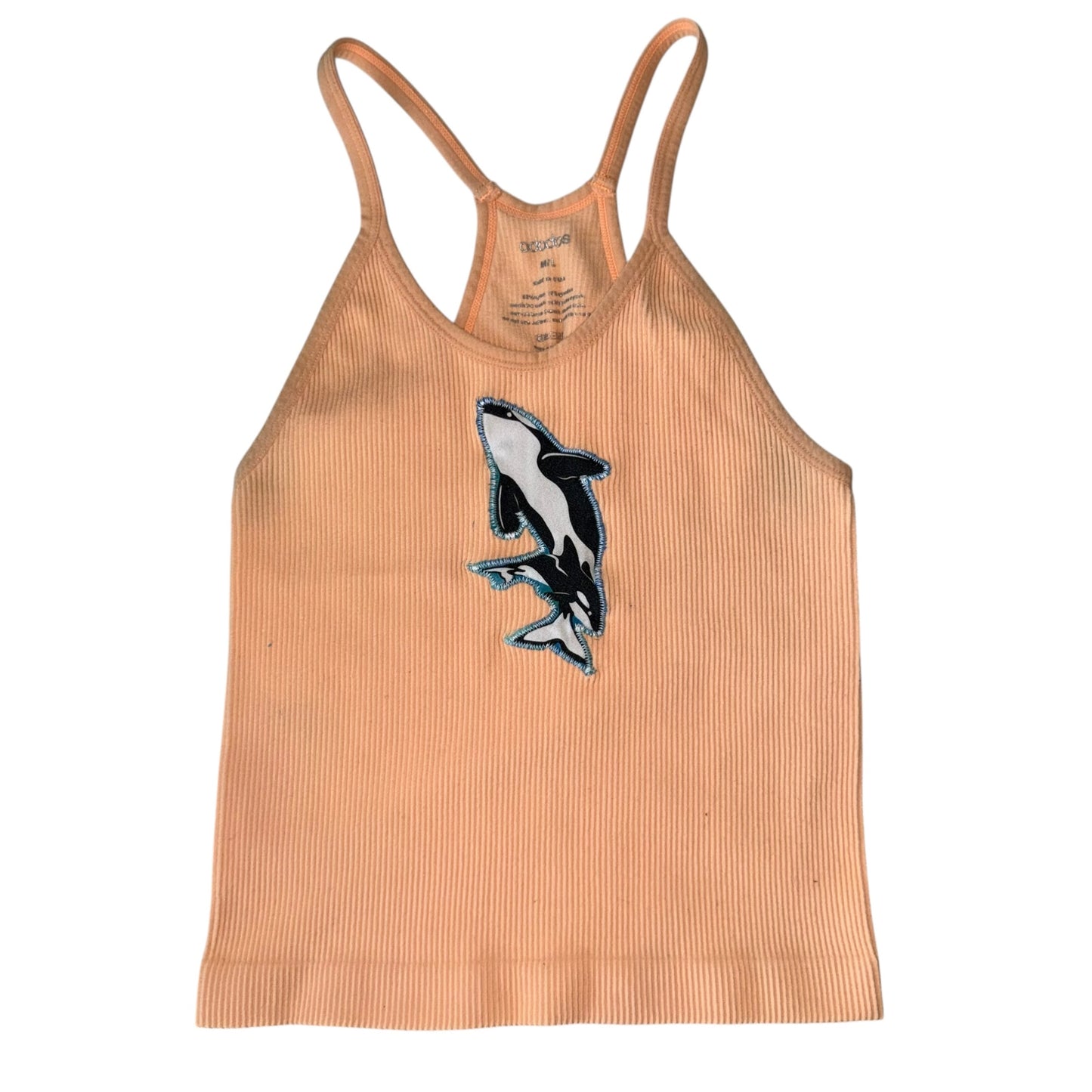 Earthbound - Orange Whale Tank (M/L)