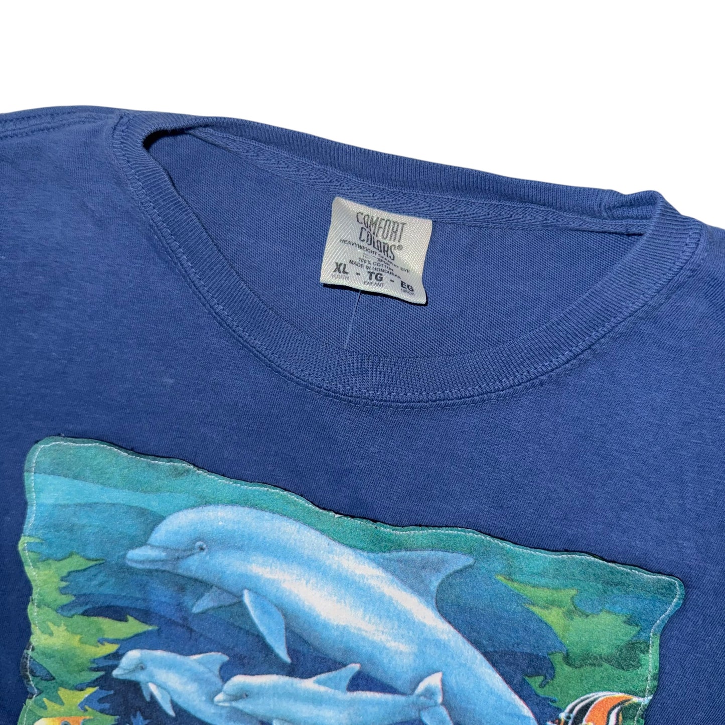 Earthbound - Reworked Vintage Dolphin Tee (S/M)