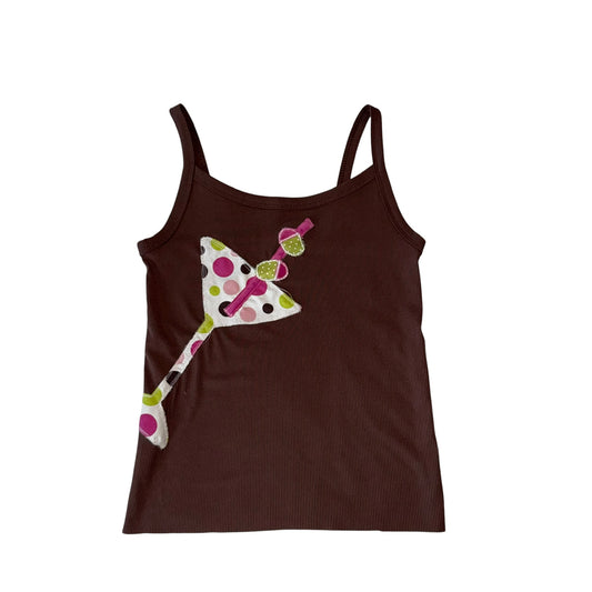 Just a Girl-Y2K Martini Brown (XS)