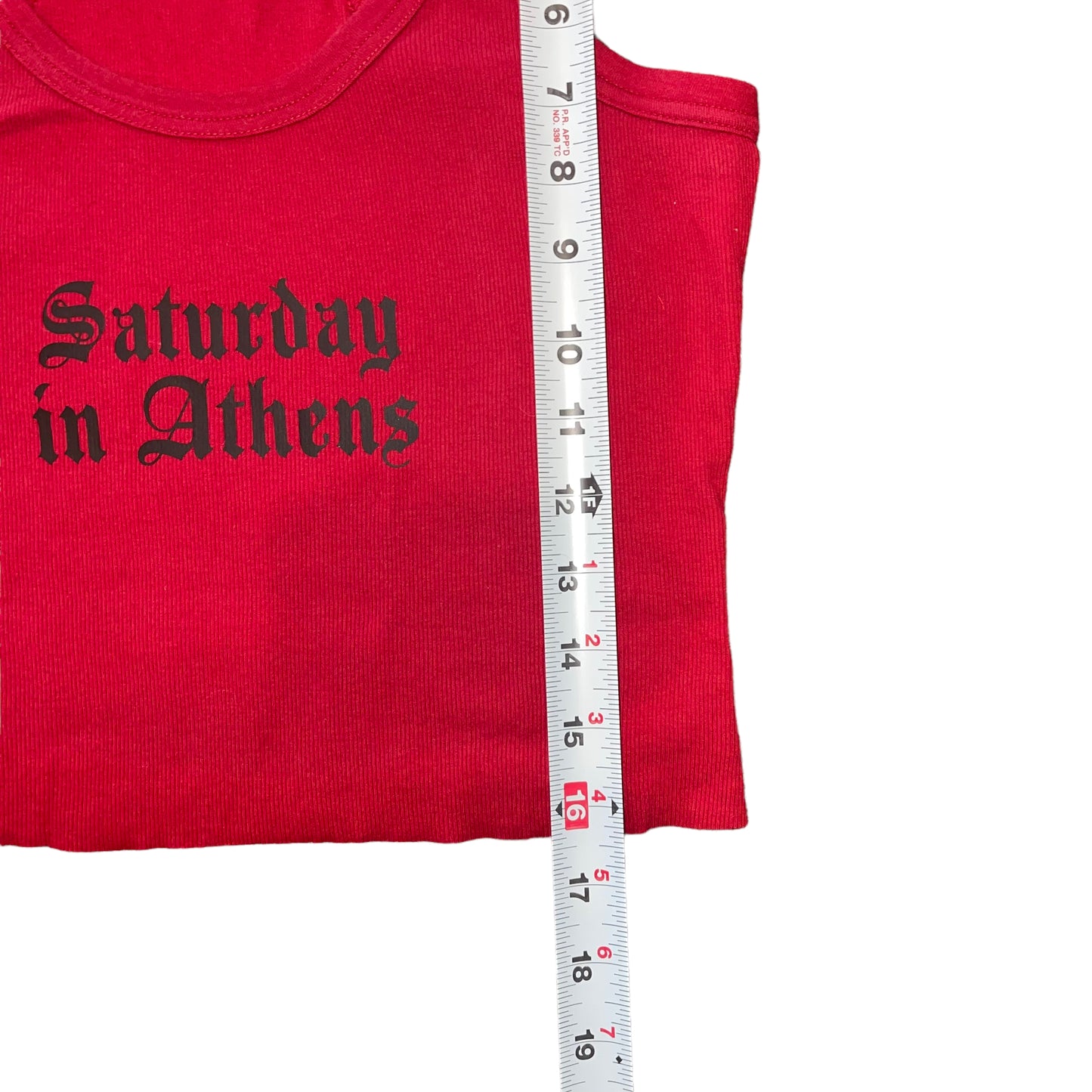 Saturday in Athens Tank (XL)