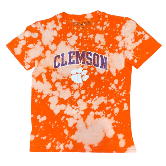 Clemson Bleach Tee (YM)