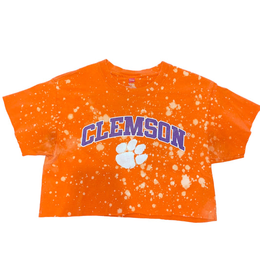 Clemson Bleach Tee (S)