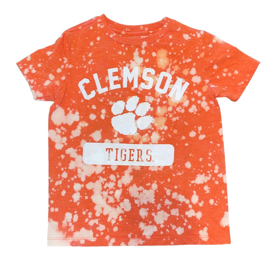 Clemson bleach Tee (YS)